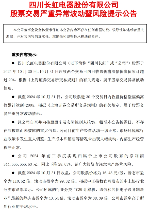 四川长虹重组已成定局|精选资料解释大全